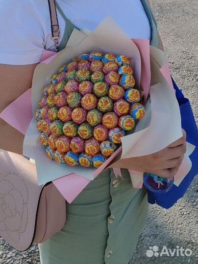 Букет из chupa chups