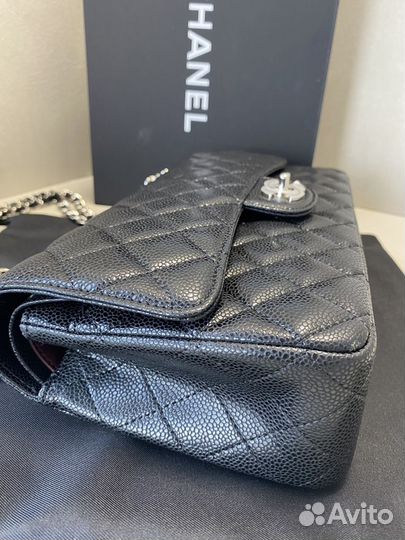 Сумка женская Chanel classic flap натуральная кожа