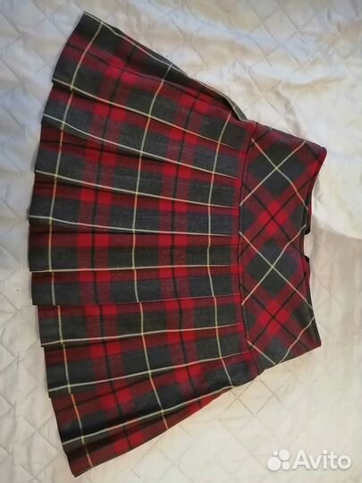 Юбка Клетка школьная