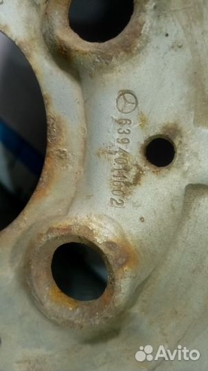 Б/У Диск колесный железо R16 5*112 Mercedes