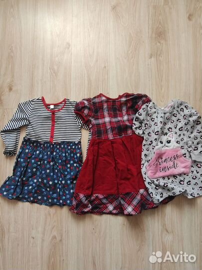 Вещи пакетом на девочку 3-4 года