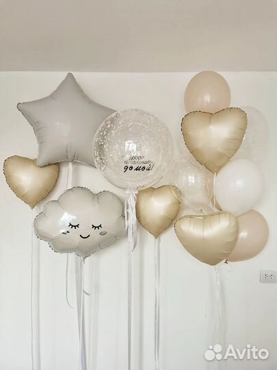 Воздушные шарики гелевые