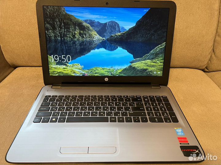 Ноутбук HP 250 G5;16GB озу; FullHD; i3 5005U