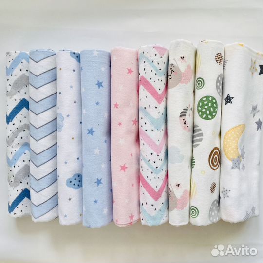 Пеленки фланелевые