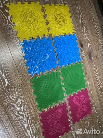 Коврик массажный ортопедический модульный