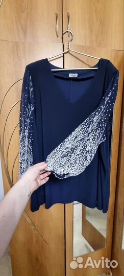 Блузка большого размера