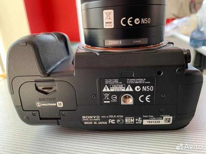 Фотоаппарат Sony dslr-A700