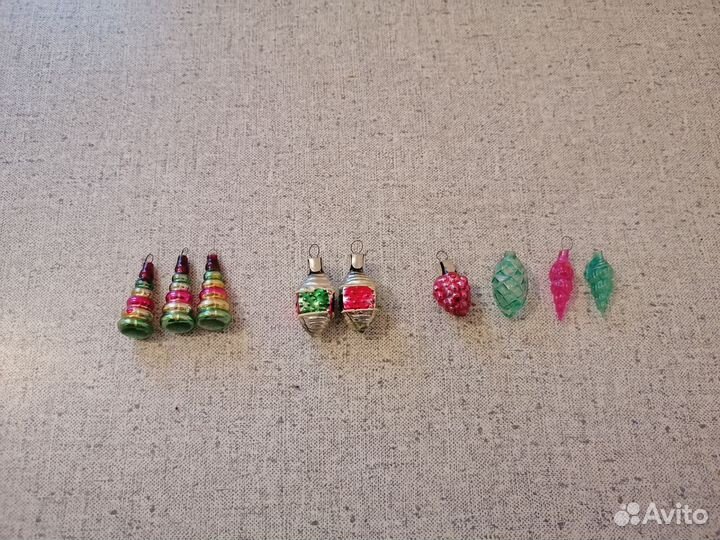 Ёлочные игрушки СССР Малютка