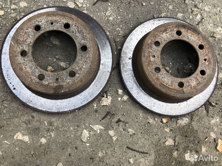 Задние тормозные диски SsangYong Rexton