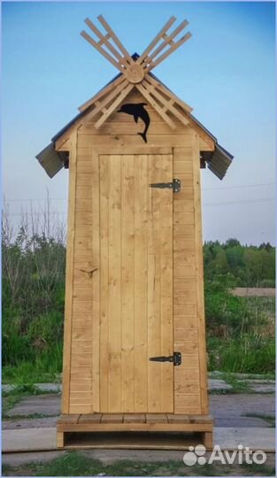 Дачный туалет домик лшж 082