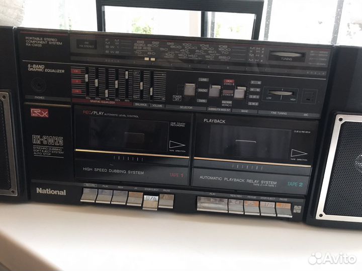 Кассетный магнитофон National RX-CW25