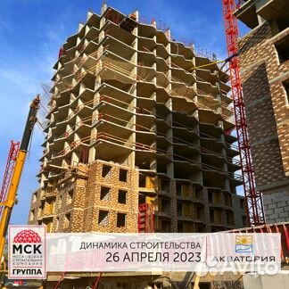 Ход строительства ЖК «Акватория» 2 квартал 2023