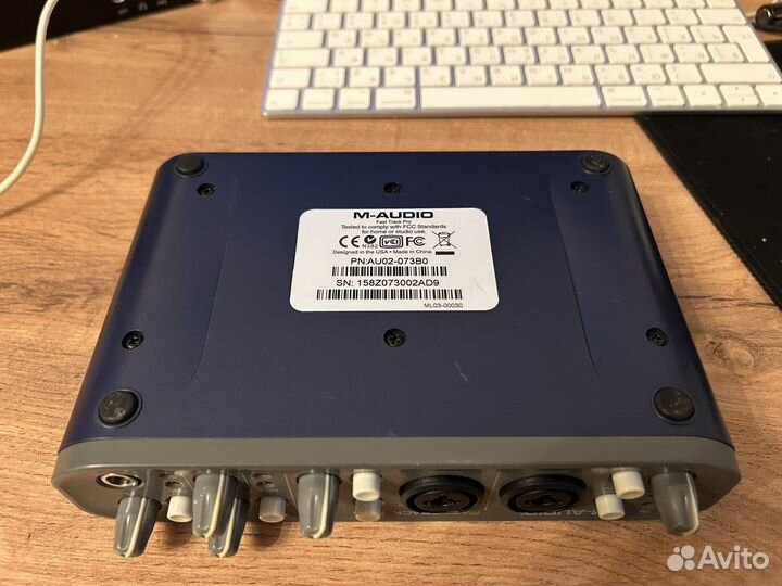 Внешняя звуковая карта m audio Fast Track Pro