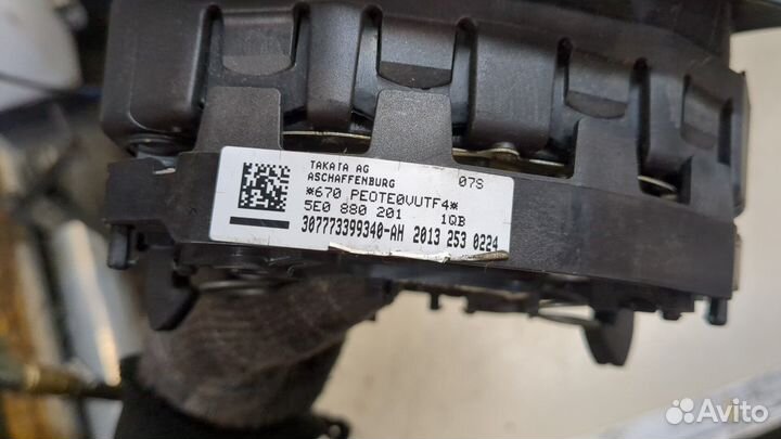 Подушка безопасности водителя Skoda Rapid, 2013