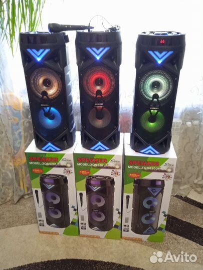 Портативные беспроводные блютуз колонки, новые