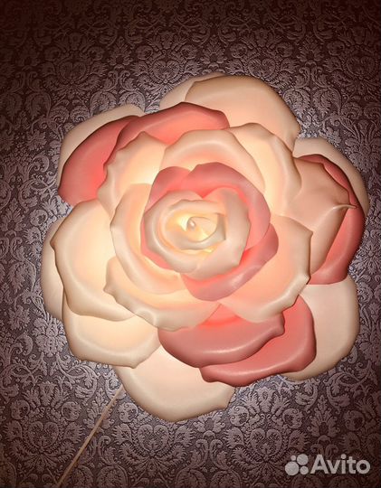 Настенный светильник «Роза»