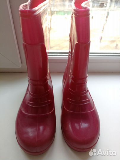 Резиновые сапоги 33-34