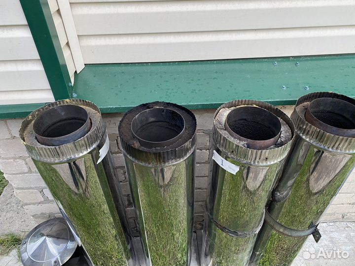 Сэндвич труба для дымохода 150 б/у