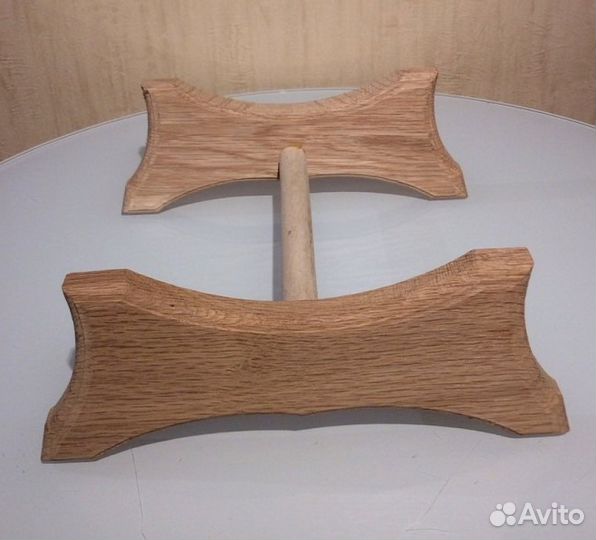 Изготовление кранов и подставок для дубовых бочек