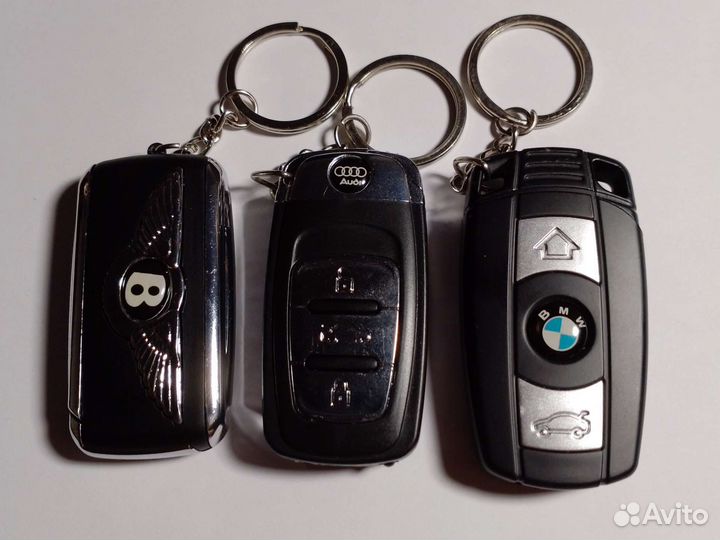Зажигалка авто ключ BMW audi Bentley