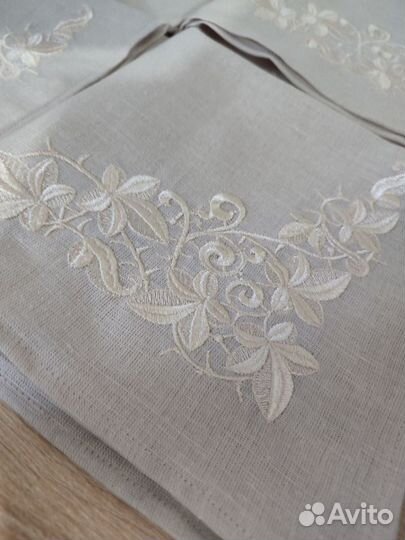 Салфетки сервировочные с вышивкой