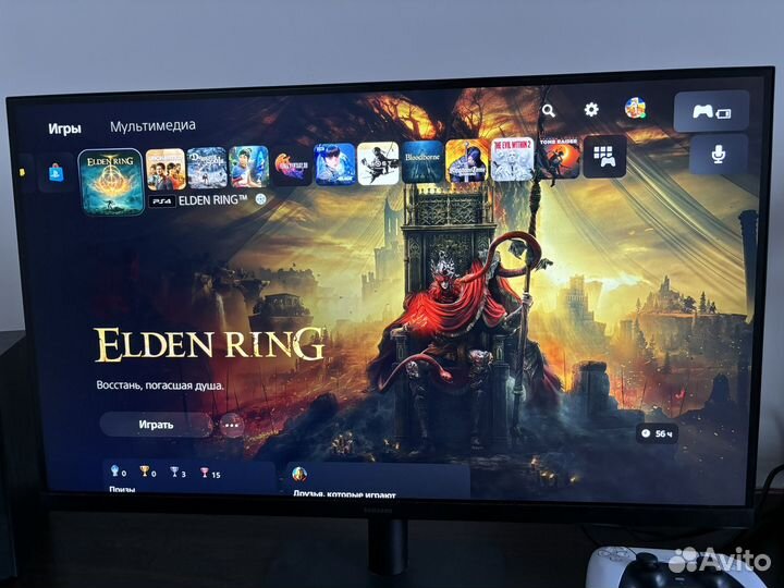 Монитор Samsung S27B610EQI черный