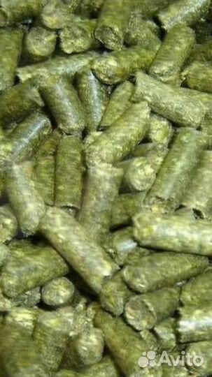 Сено гранулированное