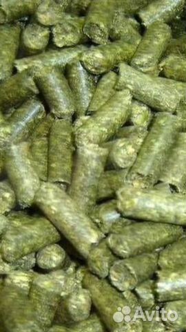 Сено гранулированное