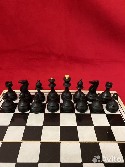 Шахматы СССР №147 магнитные дорожные средние