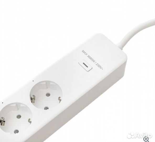 Умный удлинитель EKF Connect PRO Wi-Fi c USB 1,8м