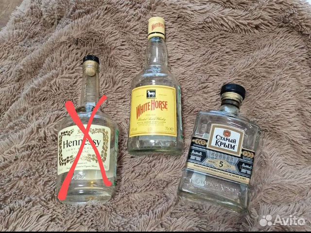 Бутылки из-под алкоголя