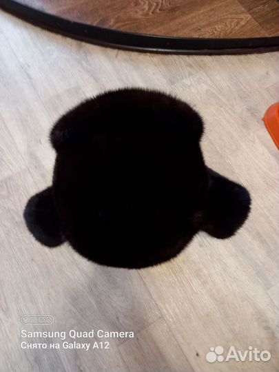 Норковая шапка мужская