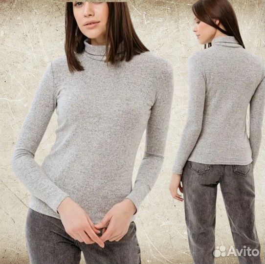 Водолазка женская серая 46-48 размер