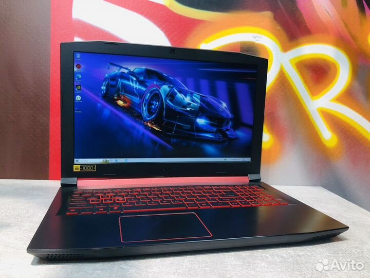 Acer Nitro5 core i5/GTX 1050 Ti/ram 16gb/ssd 256gb