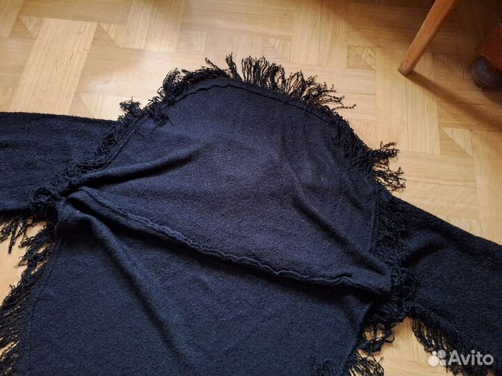 Пончо уютное барашек