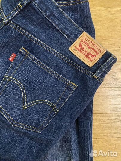 Джинсы женские Levi's 501 CT синие W32 L34