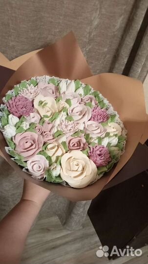 Съедобные букеты из зефира