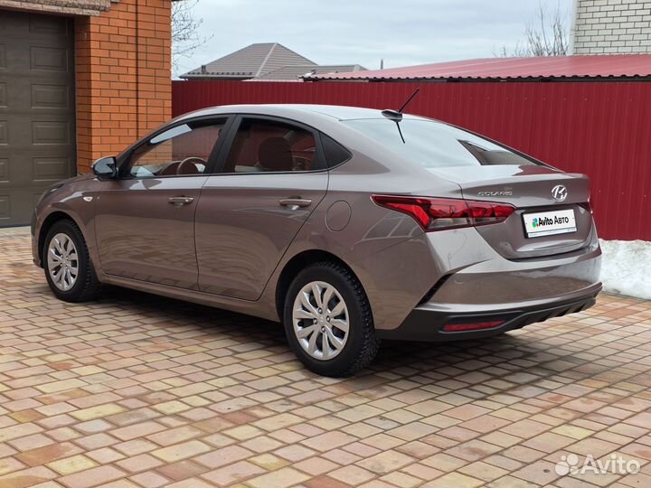 Hyundai Solaris 1.6 AT, 2021, 76 500 км