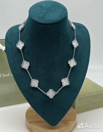 Van cleef подвеска клевер