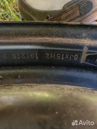 Диски r 15 VW skoda audi VAG