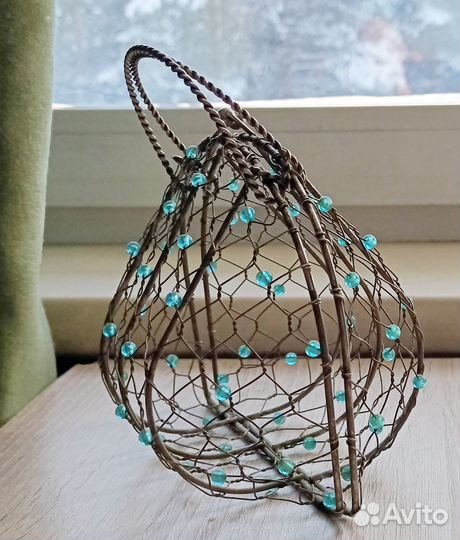 Сумочка ажурная металл для коллекции