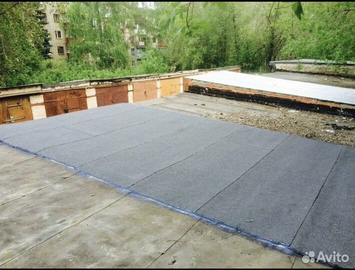 Ремонт кровли гаража