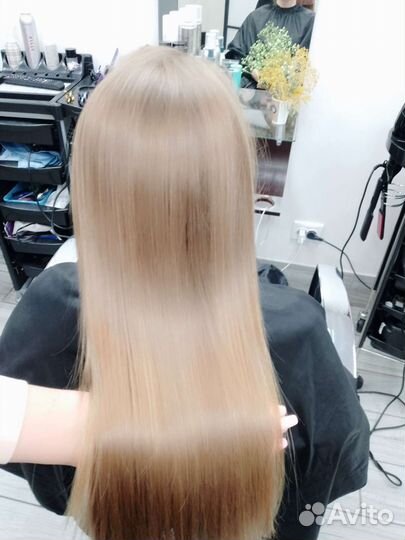 Кератиновое выпрямление волос и ботокс