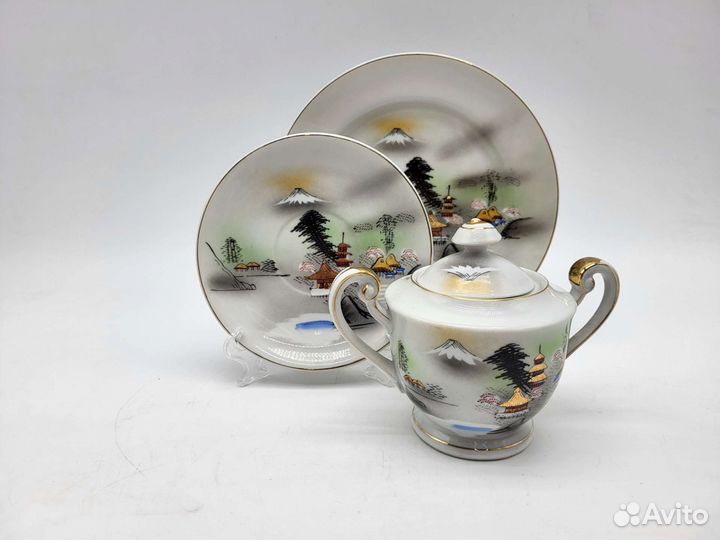 Сервиз чайный Япония Литофания