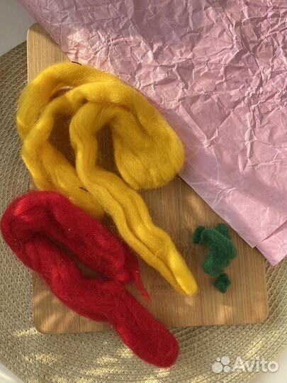 Шерсть для валяния
