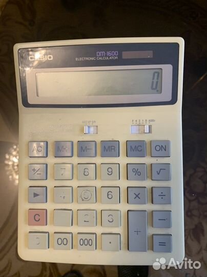 Калькулятор casio