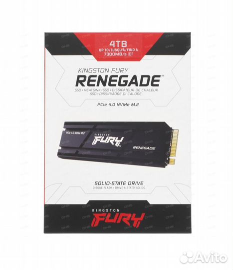 SSD Kingston Fury Renegade 4TB sfyrdk