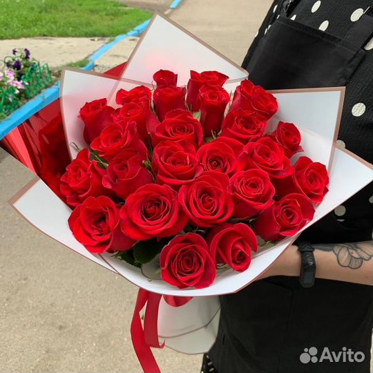 Букет 25 роз