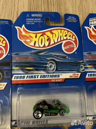 Hot wheels первое издание 1998 года лот 2