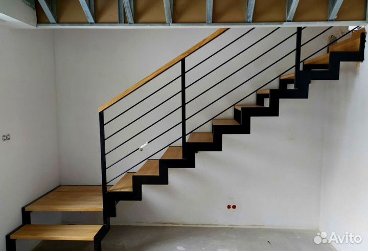 Лестница в стиле лофт